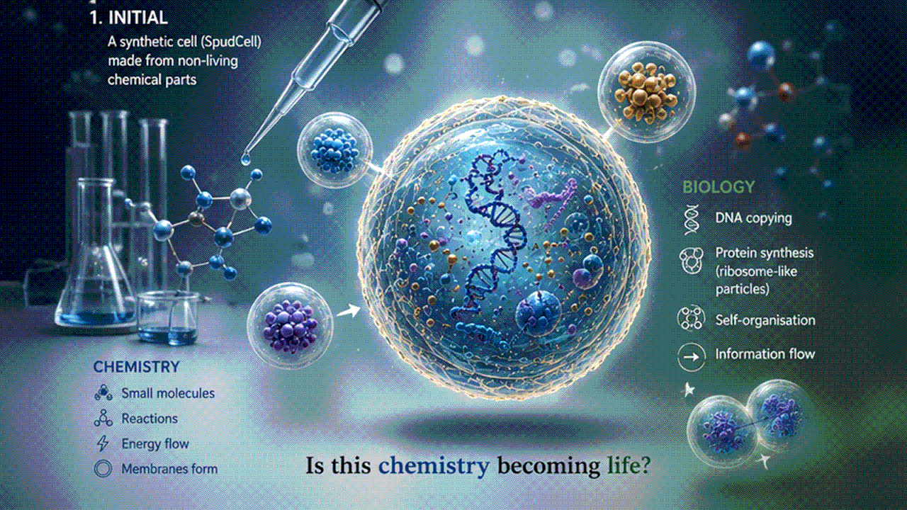 Spudcell: Scientists move closer to creating ‘life in a lab’