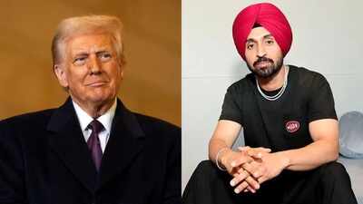 Diljit Dosanjh ignores question about his US citizenship with a joke, gets told to take help from Donald Trump to get a green card: 'I never ask anyone for favours, his daughter follows me'
