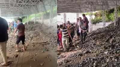  Landslide hits Vaishno Devi yatra route in Jammu and Kashmir; battery car service suspended