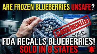 Are frozen blueberries unsafe? FDA recalls blueberries sold in 8 states