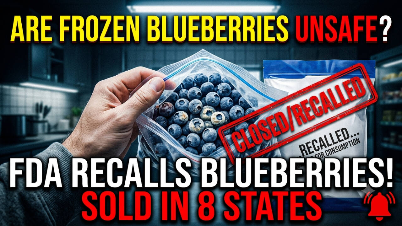 Are frozen blueberries unsafe? FDA recalls blueberries sold in 8 states