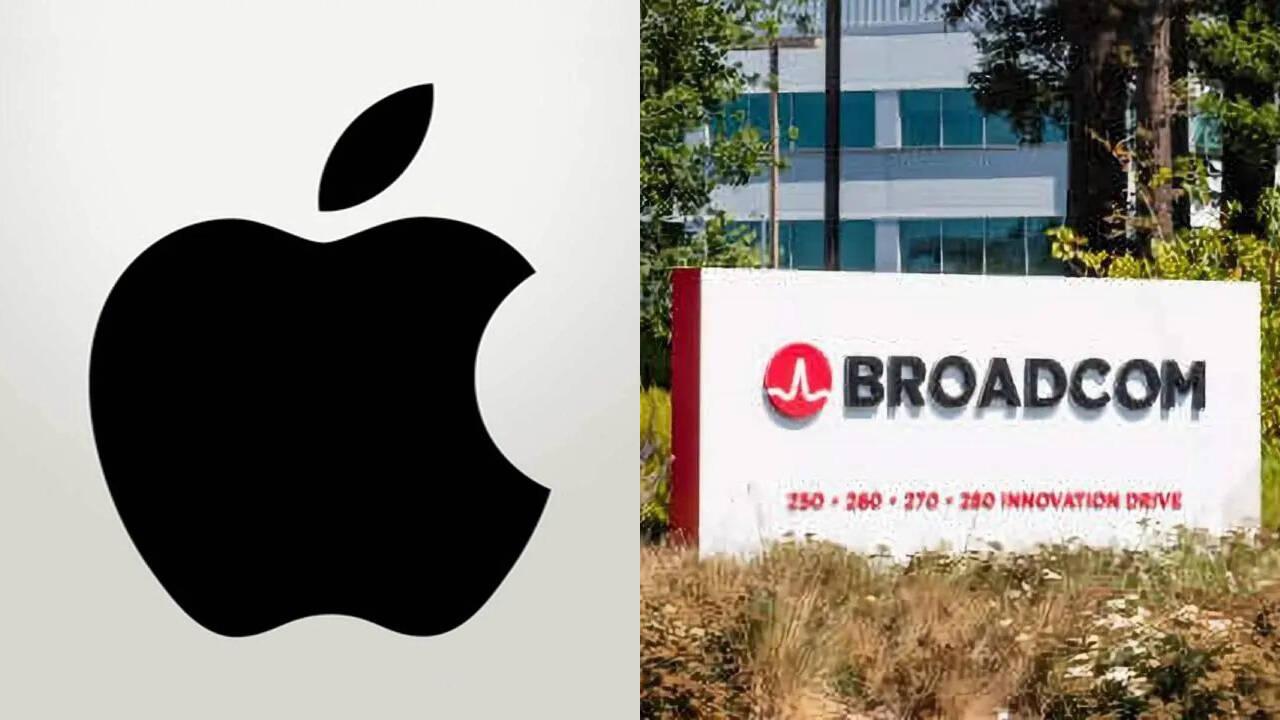 Apple commits $30 billion to Broadcom to make more than 15 billion chips in the US; CEO Tim Cook thanks Donald Trump and says: Components built in Fort Collins are “essential” to the ...
