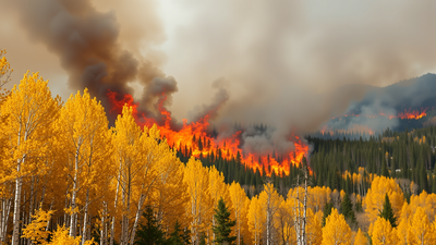 Not all trees fuel wildfires: Aspen tree species can actually slow or even stop them