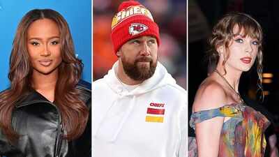 "A shady gold digging t**t": Fan reaction explodes after Kayla Nicole's latest photos reignite old Travis Kelce and Taylor Swift arguments
