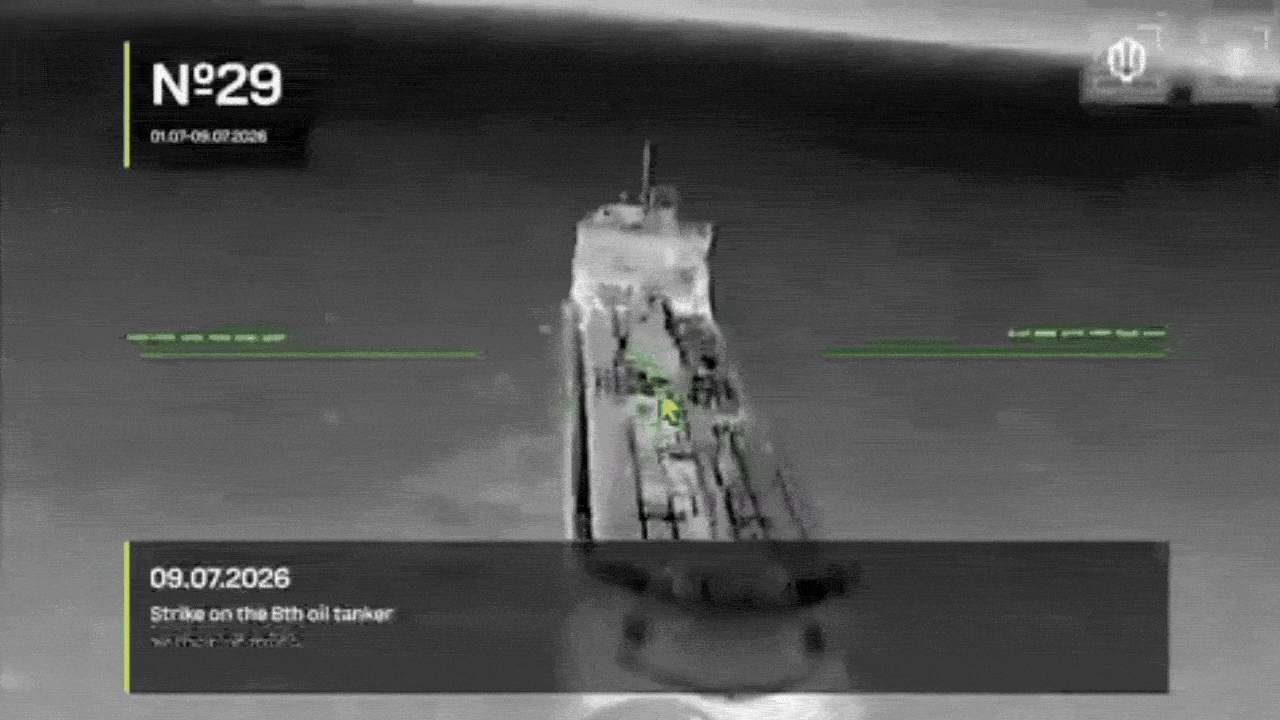 Russian oil tankers burn as Ukrainian drones unleash another wave of attacks: Watch