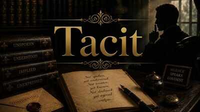 Word of the day: Tacit