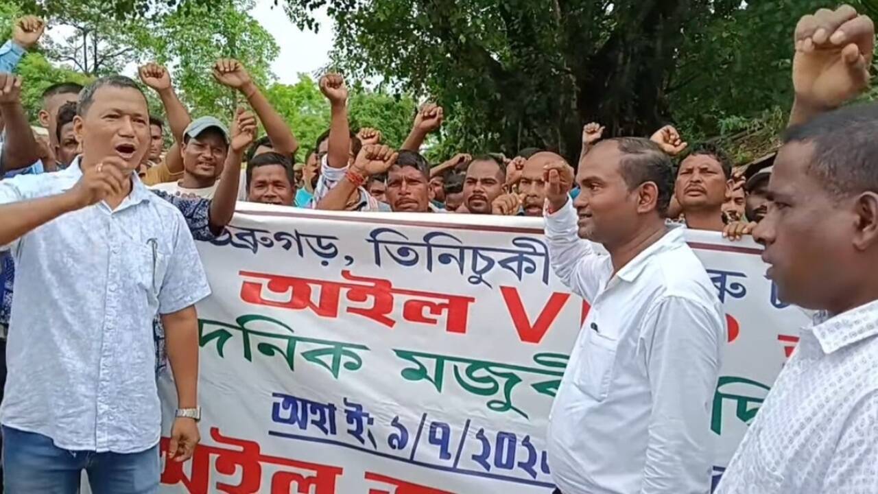 OIL-employed VDP members seek fair wages, job security