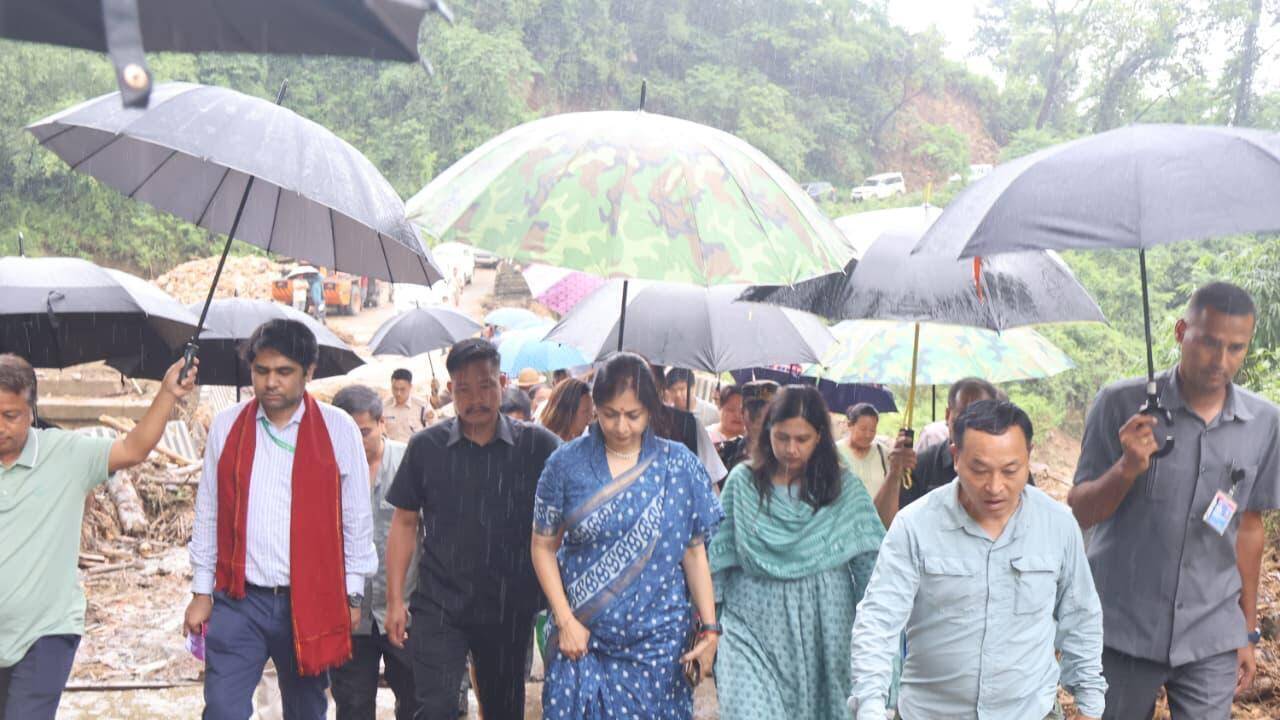 Central team reviews flood damage in Arunachal districts
