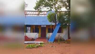 Rain exposes crumbling school buildings; safety audit under way in Hubballi
