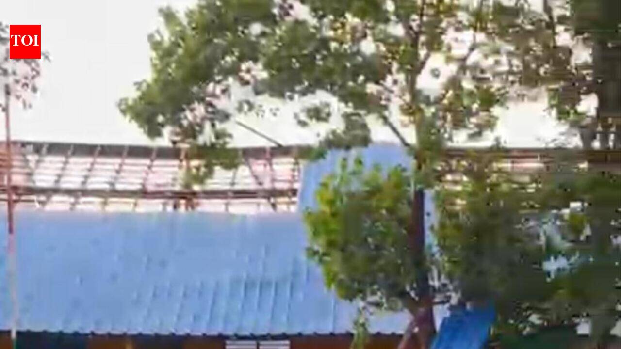 Rain exposes crumbling school buildings; safety audit under way in Hubballi