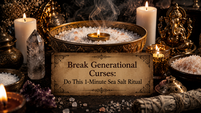 Break Generational Curses: Do This 1-Minute Sea Salt Ritual Today