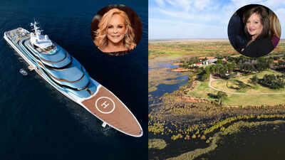 One Walmart heiress owns a $300 million superyacht, while her billionaire sister owns a Texas ranch 13 times the size of Washington DC, where helicopters herd cattle