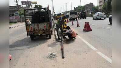 Police, NHAI fence Jpr-Ajm NH stretch where 5 people were killed in two days