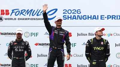 Rain-hit Shanghai E-Prix sees records tumble in historic Formula E double-header