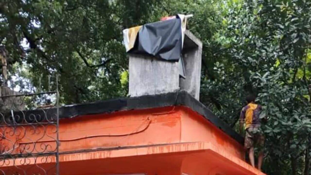 Changing colours: Academy security room turns saffron, sparks debate
