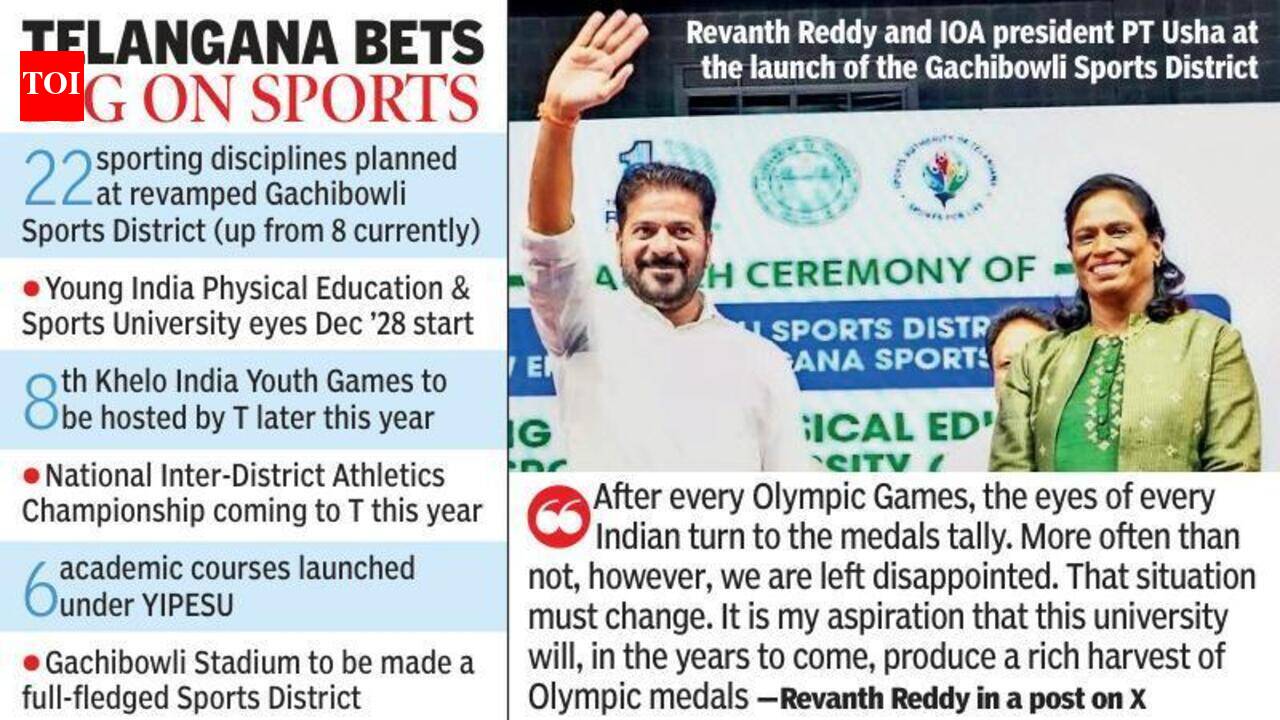 Young India sports varsity to be ready by Dec 2028: CM