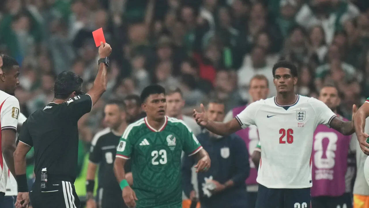 World Cup 2026: England's Jarell Quansah hit with two-match suspension following Mexico red card; fans fume at FIFA's inconsistency