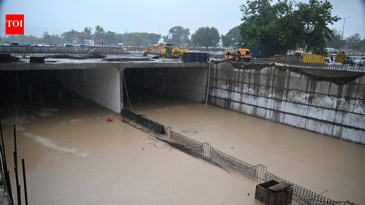 Poles uprooted, water enters homes: Rain lays bare infrastructure issues in Noida