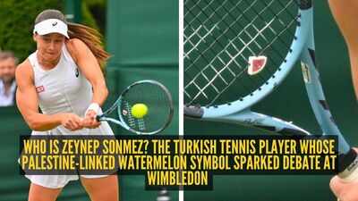 Who is Zeynep Sonmez? The Turkish tennis player whose Palestine-linked watermelon symbol sparked debate at Wimbledon