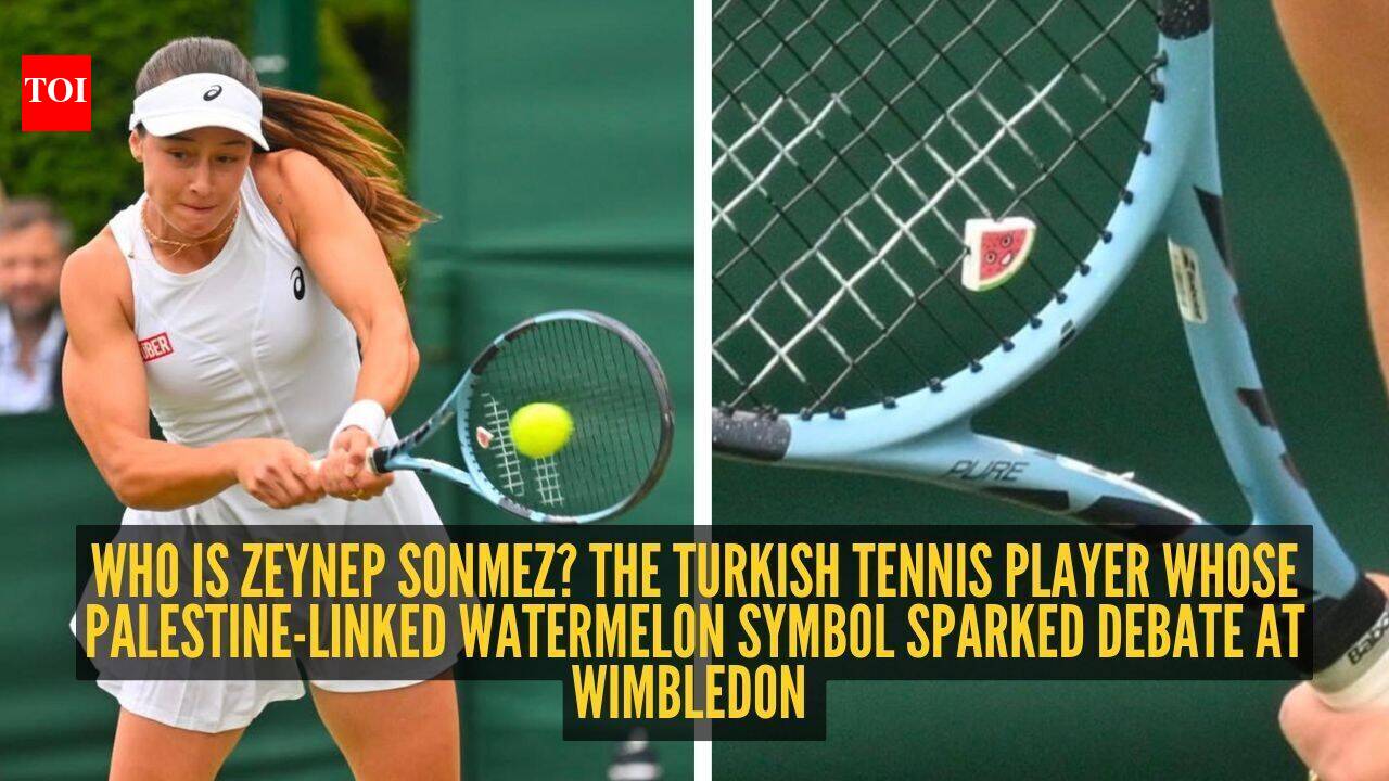 Who is Zeynep Sonmez? The Turkish tennis player whose Palestine-linked watermelon symbol sparked debate at Wimbledon