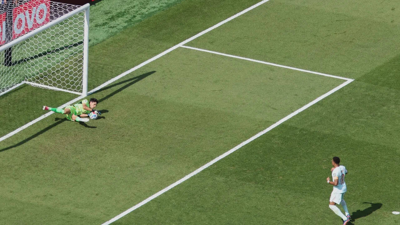 Yassine Bounou saves Kylian Mbappe's penalty to join the list of greatest penalty stopper in World Cup history