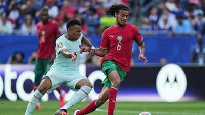  Morocco’s Ayyoub Bouaddi enters record books as second-youngest quarter-finalist behind Pele