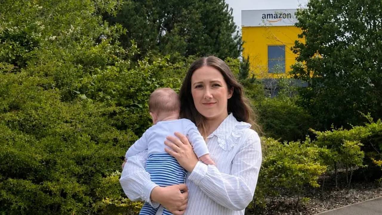'It made me feel really devastated': Amazon apologises after breastfeeding CEO was turned away from business programme