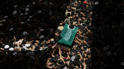 Iran's Khamenei buried in Mashhad four months after US-Israeli strikes killed him
