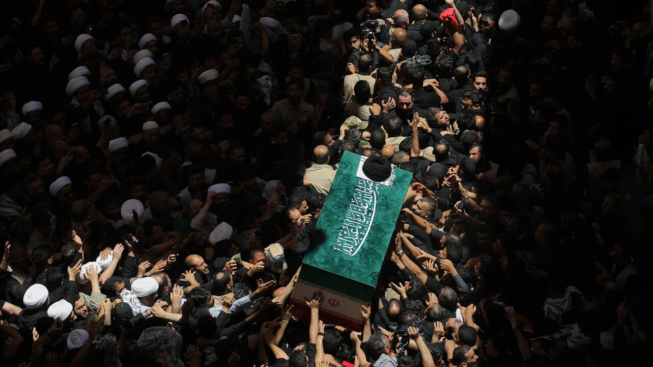 Iran's Khamenei buried in Mashhad four months after US-Israeli strikes killed him