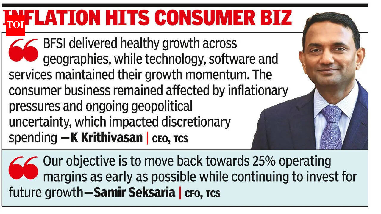 TCS Q1 revenue rises 2.7%, company adds over 9,000 to workforce