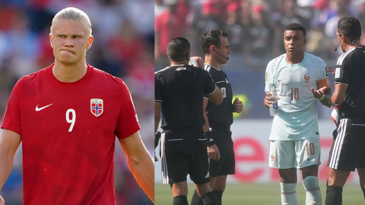 Erling Haaland deletes viral post after reacting to VAR blunder behind Kylian Mbappé's biggest World Cup setback