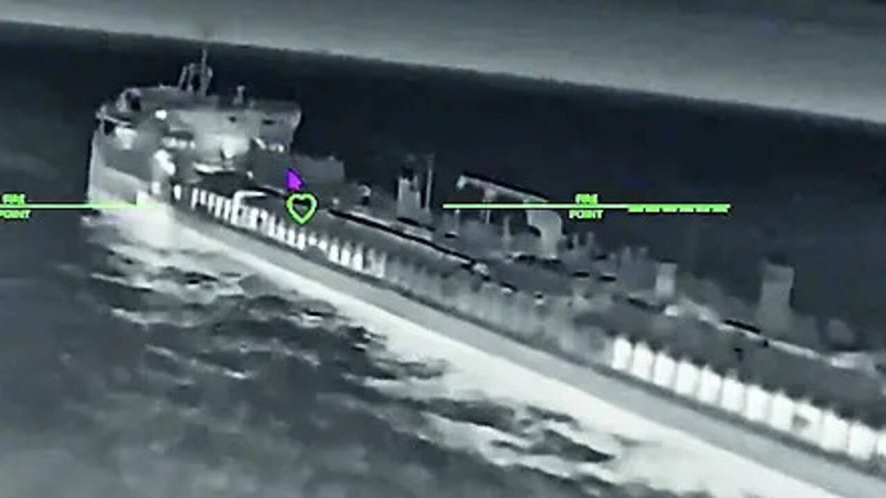Ukrainian drones batter Russian oil facilities, set more oil tankers ablaze