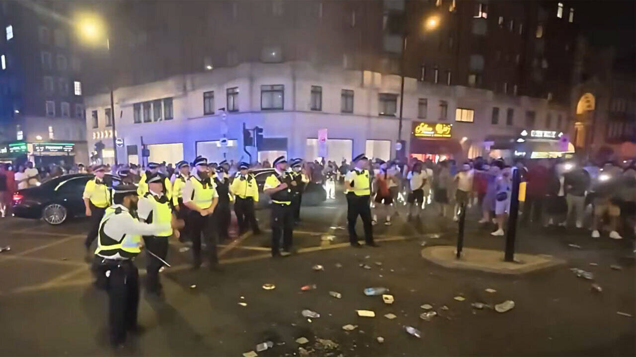 Watch: Morocco fans clash with police in London; Paris stays calm after France win