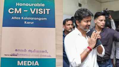 Media denied entry to CM Vijay's Karur public address; TVK calls it 'private event'