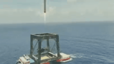 China achieves first successful orbital-class rocket booster retrieval with Long March 10B