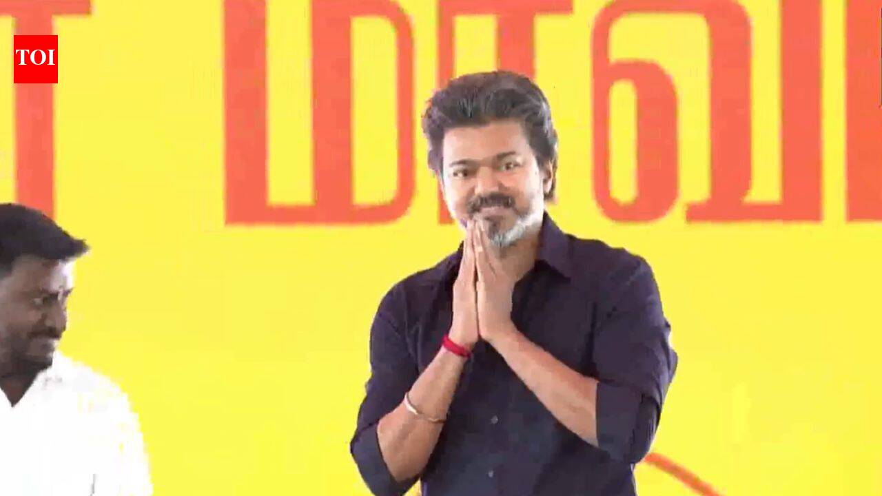 'Most painful time of my life': Vijay holds rally at Karur, promises memorial for stampede victims