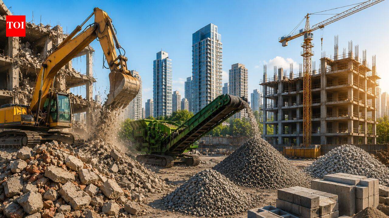 Mumbai's redevelopment boom can become a 'materials mine', not a debris crisis