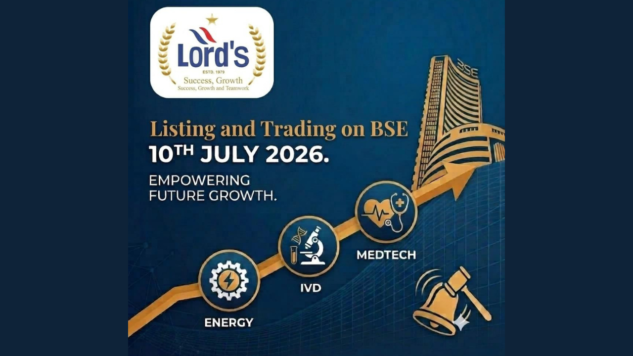 Lord’s Mark Industries Limited gets listed on Bombay Stock Exchange