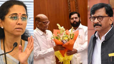  Supriya Sule moves to calm MVA tensions after Sharad Pawar's surprise meeting with Eknath Shinde