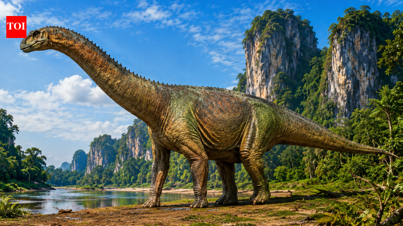 This 143 million-year-old giant dinosaur Uragasaurus, discovered from a single tiny bone in Thailand can rewrite parts of Jurassic history
