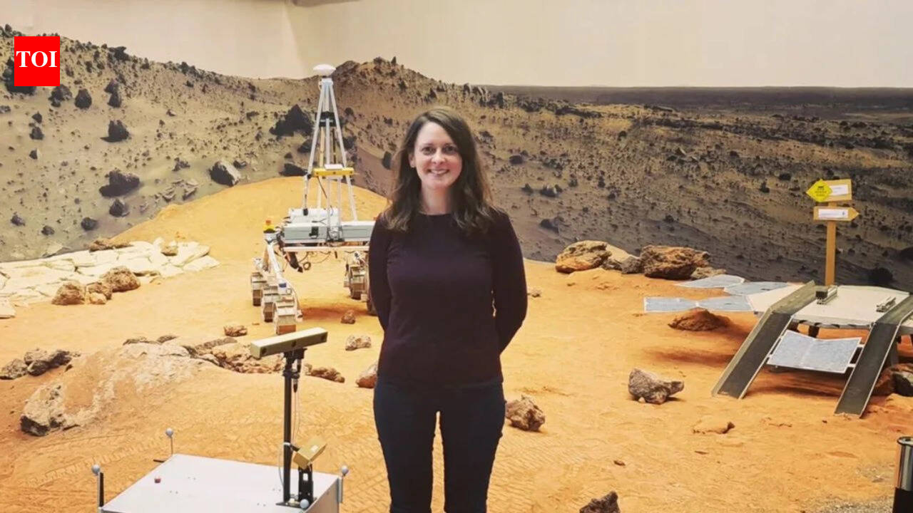 Claire Parfitt once cleaned space toilets, now leads Mars exploration teams