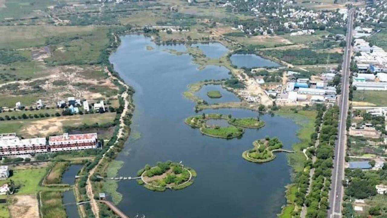 Biodiversity restoration work begins at Trichy’s Pirattiyur tank at ₹70 lakh