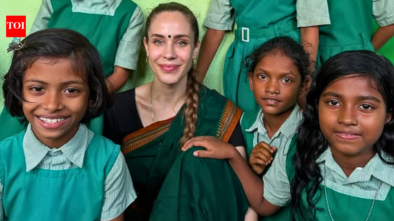 She left a luxury life in Dubai to start a free school in a remote Indian village; How this Swiss woman found her life's purpose
