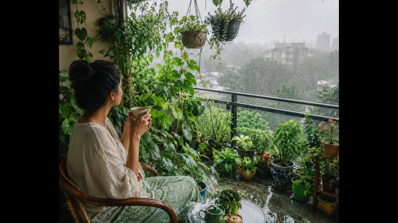 Why monsoon is your balcony garden’s golden season