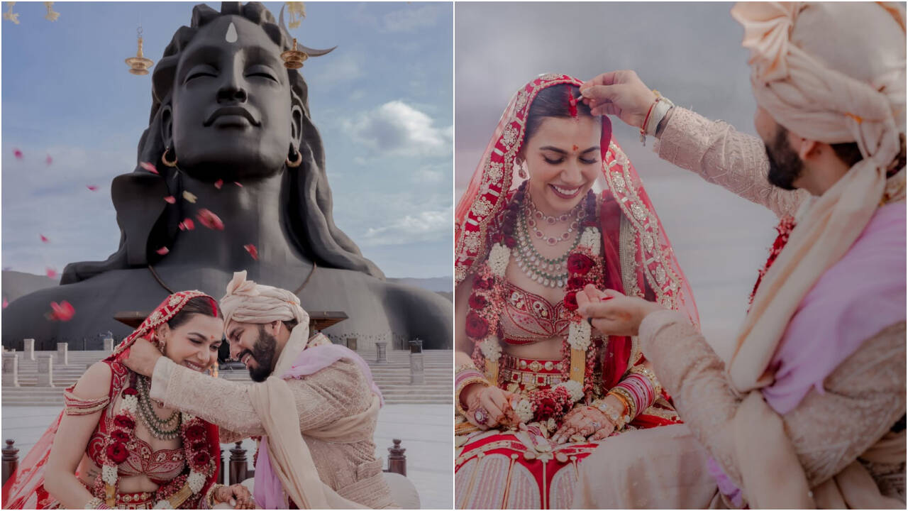 Palak Purswani Wedding: Bigg Boss OTT 2 actor weds Rohan Khanna; shares dreamy photos