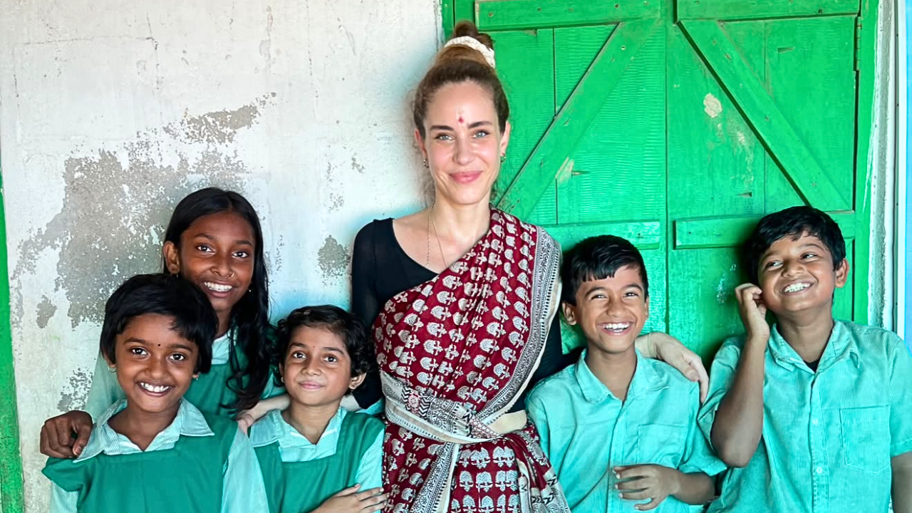 She left her luxury life in Switzerland and Dubai to start a free school in a remote Indian village; How this Swiss woman found her life's purpose