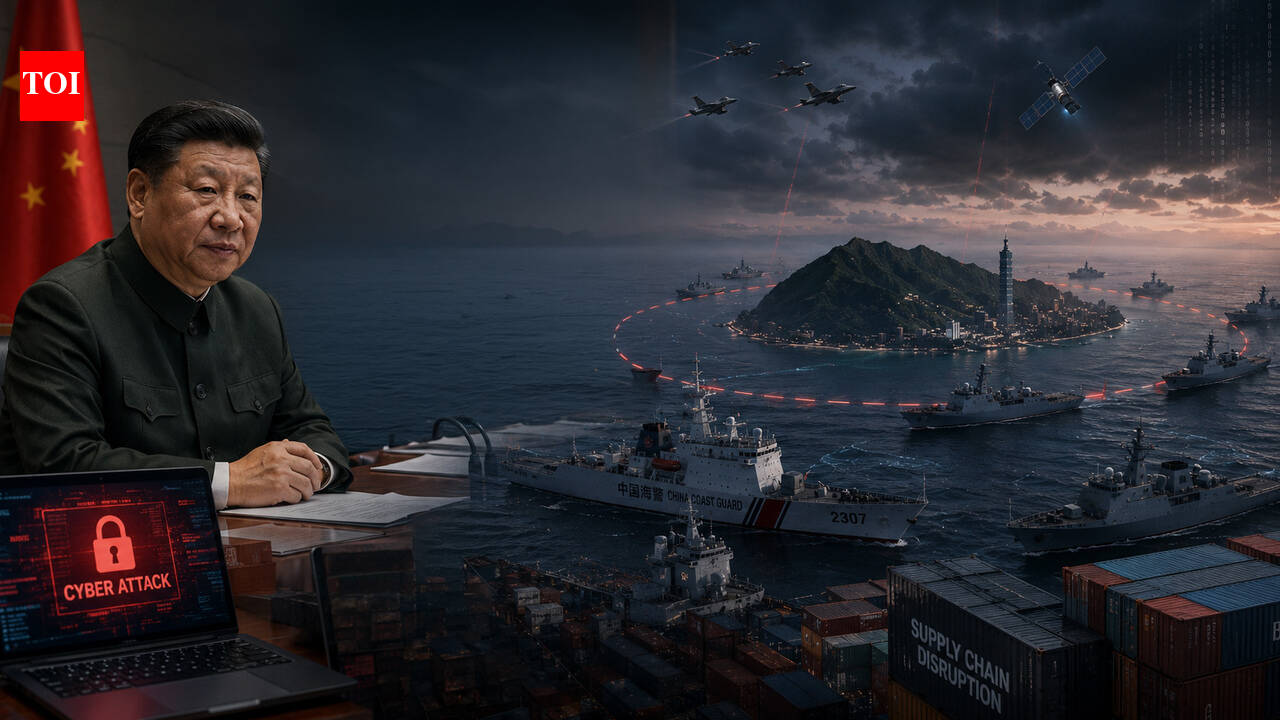 How China can bring Taiwan to its knees without firing a shot