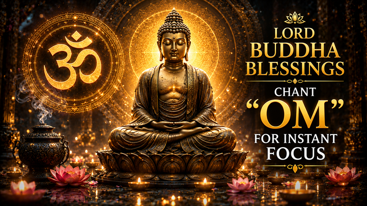 Lord Buddha Blessings: Chant This One Specific Sound for Instant Focus