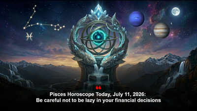 Pisces Horoscope Today, July 11, 2026: Be careful not to be lazy in your financial decisions