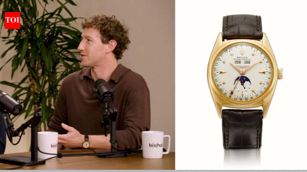 Mark Zuckerberg wore a $2 million vintage watch from the 1950s that tracks the cycles of the moon
